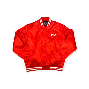 CMP MOTOSPORT RED BASEBALL JACKET