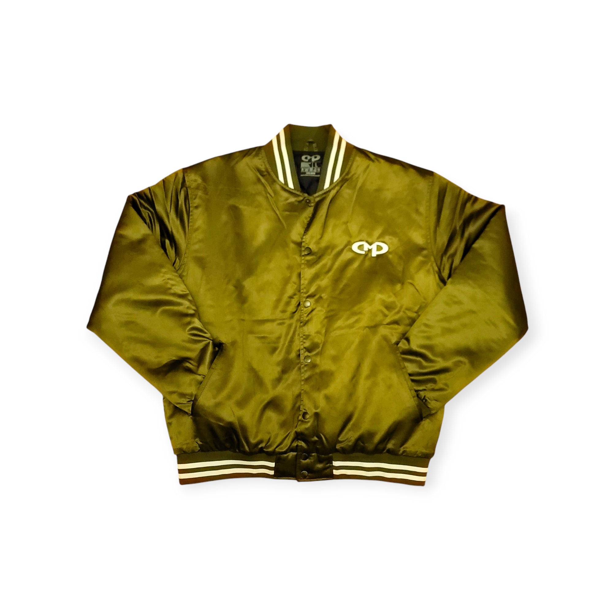 CMP RIOT OLIVE GREEN BASEBALL JACKET