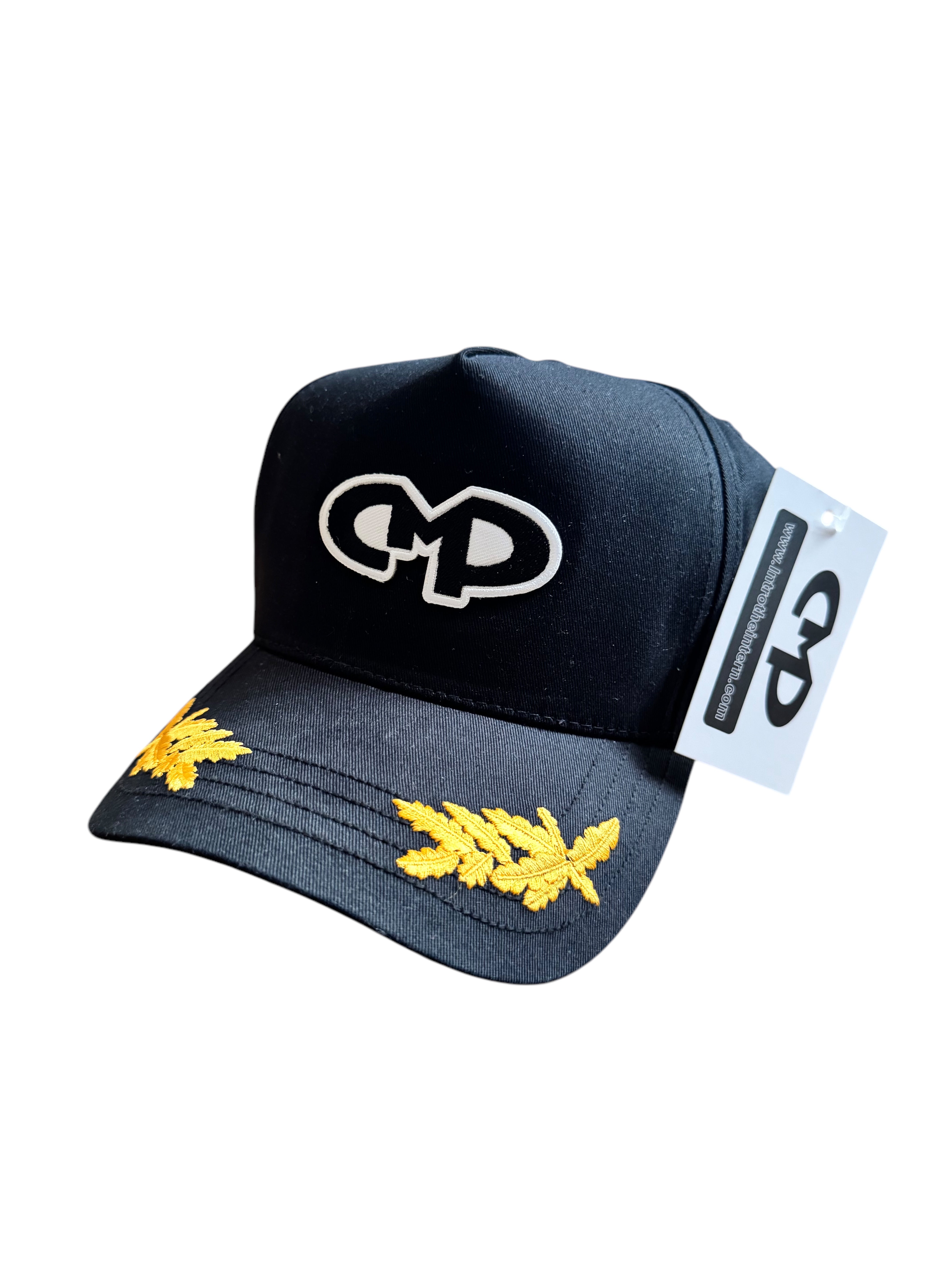 CMP LOGO BLACK BASEBALL SNAPBACK HAT