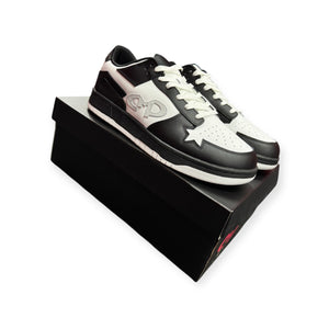 CMP LOW RETRO SNEAKERS ( BLACK WHITE AND GREY ) UNISEX