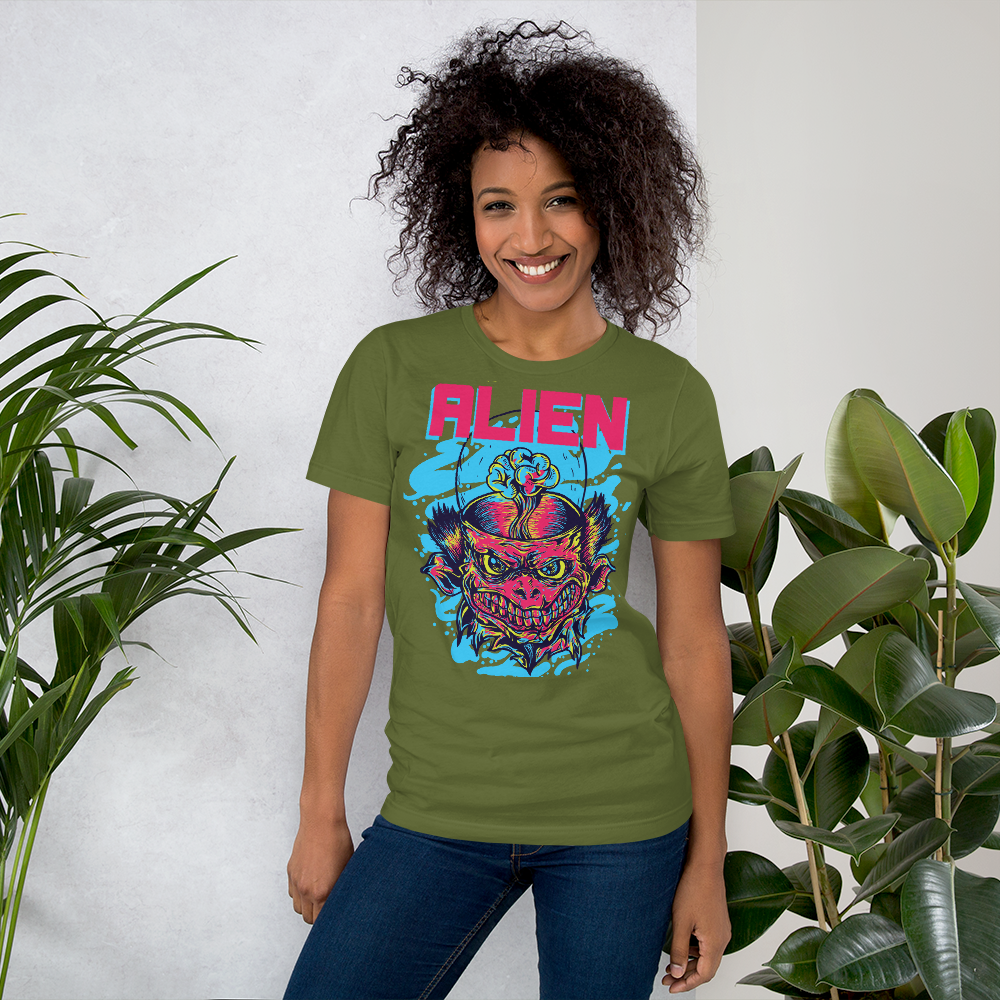 CMP Short-Sleeve Unisex ALIEN T-Shirt