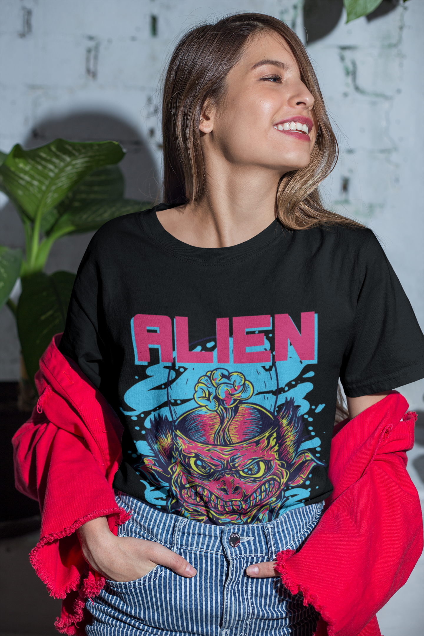 CMP Short-Sleeve Unisex ALIEN T-Shirt
